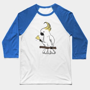 Umbrella cockatoo with a bell Baseball T-Shirt